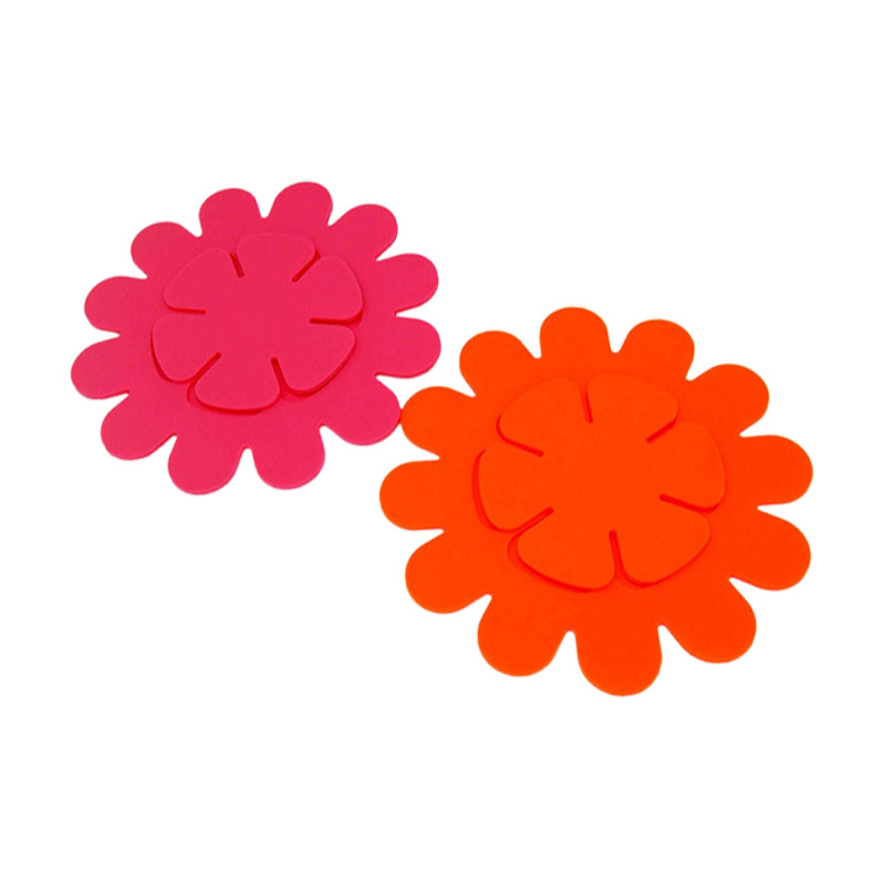 定制硅膠砂鍋墊餐桌墊，廚房pvc軟膠湯鍋隔熱墊廠家