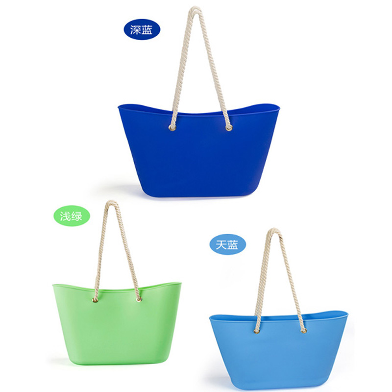 硅膠手提包，硅膠沙灘包廠家定制